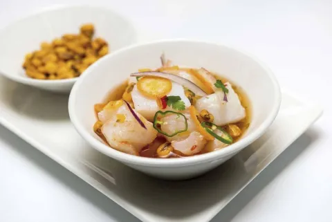 CEVICHE DE BACALAO
