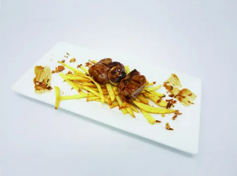 Solomillo ibérico teriyaki