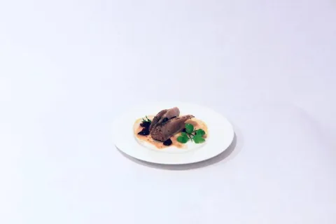 Rellomet amb Salsa d'Aranyons