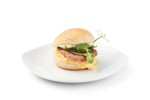 Hamburgueseta trufada