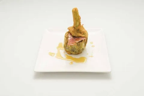Alcachofa rellena