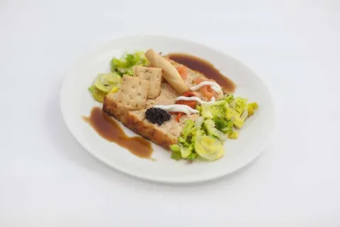 Mousse de salmón