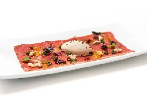 Carpaccio de vedella ecològica