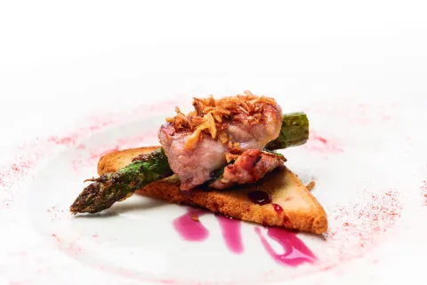 "Involtini" de filet ibèric