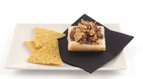 Trinxat con cebolla