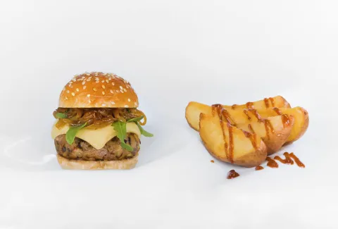 Hamburguesa oriental