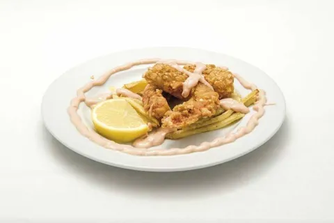 Langostino crujiente