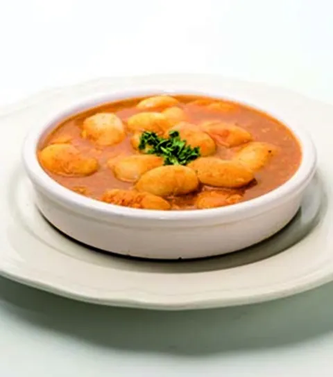 Mongetes amb Txangurro