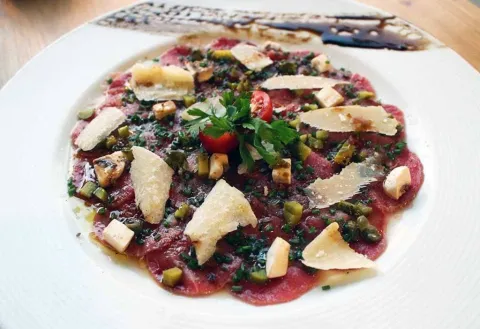 Carpaccio de ternera