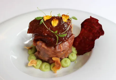 Ceviche de atún
