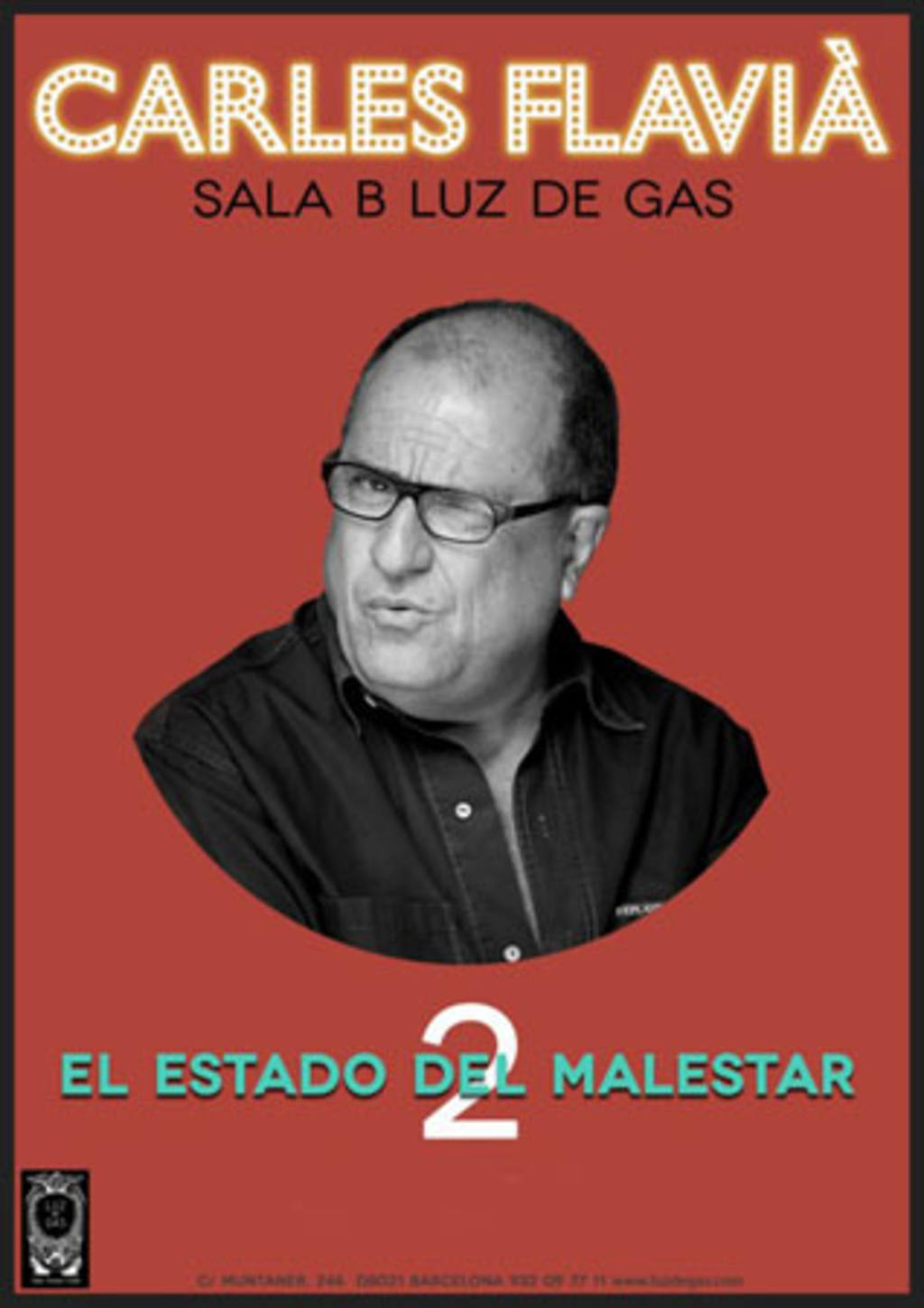 Carles Flavià poster EL estado del malestar