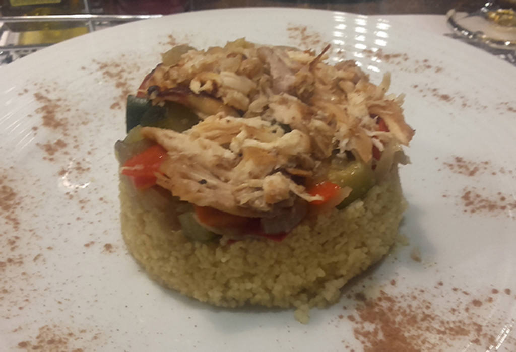 Cuscús de pollo y verduritas de La Imprenta.